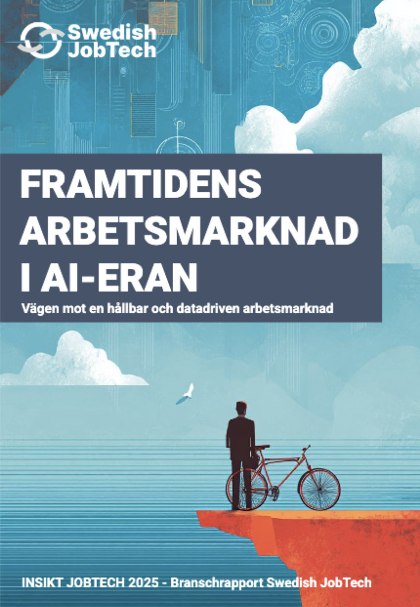 Framsida: Insikt JobTech 2025 – Framtidens arbetsmarknad i AI-eran